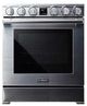 Dacor® 30" Silver Stainless Pro Style Induction Range-0