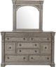 Pulaski™ Kingsbury French Gray Dresser and Mirror-2
