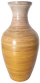 StyleCraft Natural/Yellow 8" Vase-0