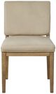 Bernards Elure Brown/Latte Soft Back Leather Chair-2