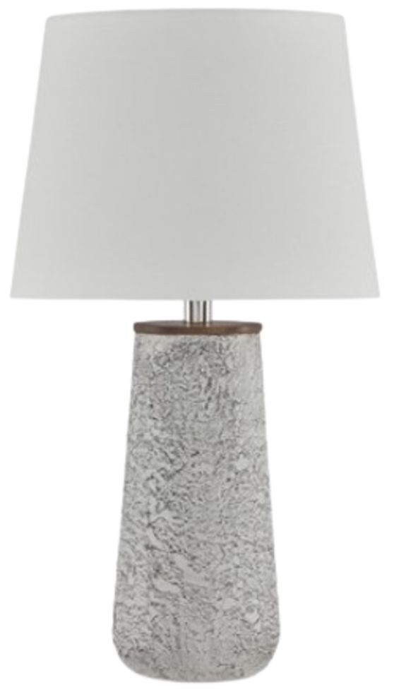 American Wholesale Furniture Chaston 2-Piece Antiqued White Table Lamp Set-0