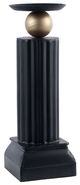 A & B Home Black 15" Iron Candle Holder-0