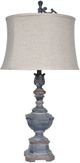 Crestview Collection Weather Vane Antique Iron Table Lamp-0