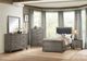 Homelegance® Woodrow Brownish Gray/Black Twin Bed-1