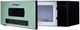 Unique® Appliances Classic Retro 1.2 Cu. Ft. Summer Mint Green Over The Range Microwave-3