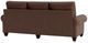 Bassett® Furniture Customizable Benchmade Premier Leather Large Panel Arm Sofa-3