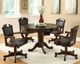 Coaster® Turk 5-Piece Tobacco/Black 3-In-1 Game Table and Chair Set-4