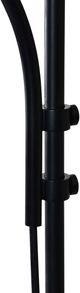 Renwil® Draco Black Powder Wall Sconce-4
