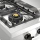 Ilve Nostalgie II 48” Stainless Steel Gas Rangetop with 8 Burners, Griddle and Burnished Trim-4