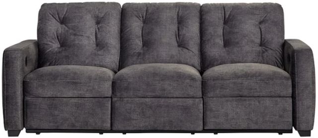 Hughes Furniture® 53019 Supple Shadow Manual Reclining Sofa-0