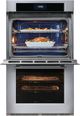 Wolf® M Series 30" Stainless Steel Double Electric Wall Oven-1