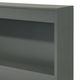 Elements International Sami Gray Full Corner Bed-4