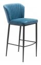 Zuo® Tolivere Blue Bar Chair-0