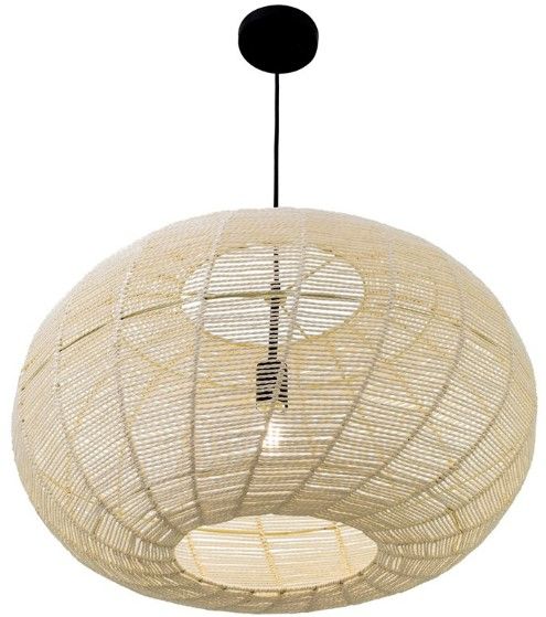 YHD Sina Beige 1-Light Large Pendant Lighting-2