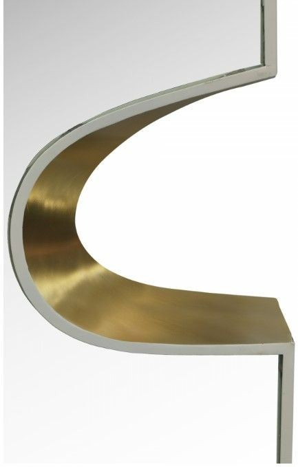 Meridian Furniture Soleil Cream/Yellow Mirror-2