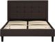 Primo™ International Griffintown Idalia Linen Charcoal Queen Panel Bed-2