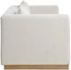 Meridian Furniture Alfie Cream Linen Textured Sofa-2