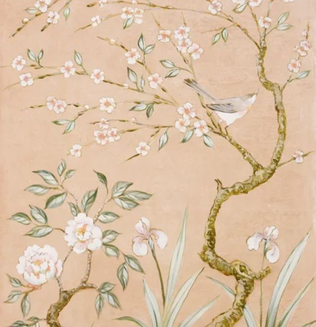 Stylecraft Tamara Day for Stylecraft Spring Mural Pink I Wall Art-1