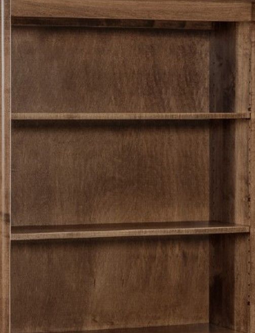 Archbold Furniture Customizable Amish Essentials Carson 36" x 72" Bookcase with 2-Drawers-2