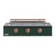 Caliber™ Rockwell Social 48" 3-Burner Emerald Built-In Liquid Propane Grill with Copper Hardware-0