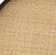 A & B Home Beige/Black Rattan Round Decorative Tray-3