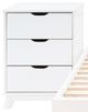 Powell® Portix 3-Piece White Twin Simple Bedroom Set-2
