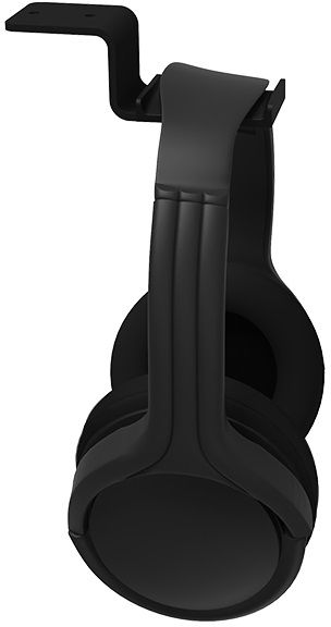 Kanto Black Headphone Hook-1