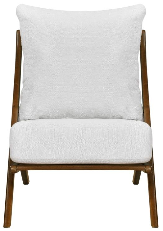Homelegance® Audrey White Accent Chair-2