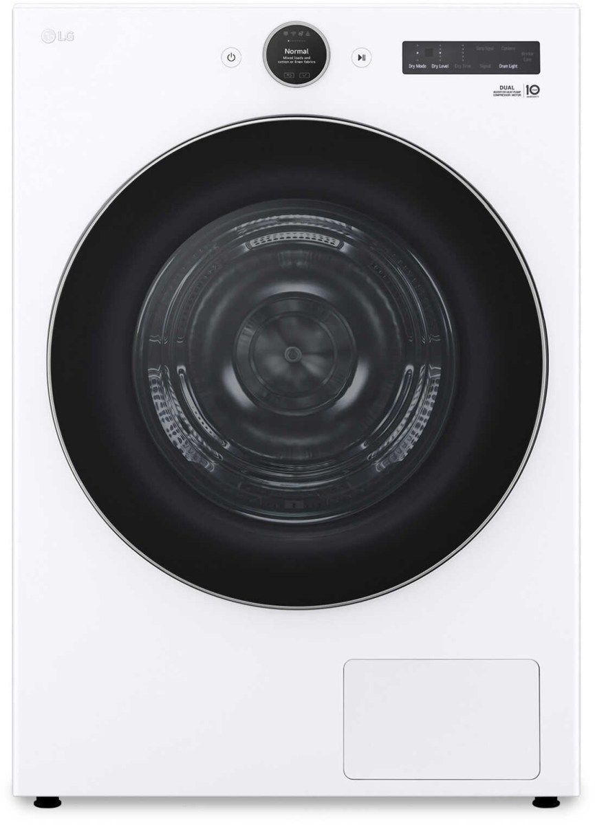 LG 7.8 Cu. Ft. White Ventless Electric Dryer