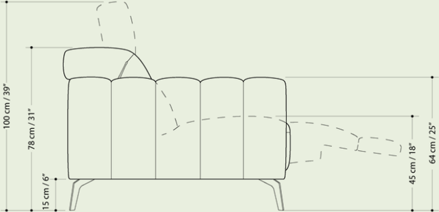 Natuzzi Editions Portento 3-Piece Power Reclining Sectional-2
