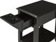 Brassex Inc. Midnight Black Accent Table-1