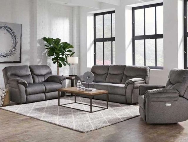Southern Motion™ Customizable Power Play Power Reclining Loveseat with Headrest-1