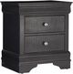 Global Furniture USA Pompei Metallic Gray Nightstand-0