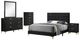 Coaster® Kendall 5-Piece Black California King Bedroom Set-0