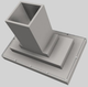 Vent-A-Hood® 48" Stainless Steel Contemporary Island Range Hood-5