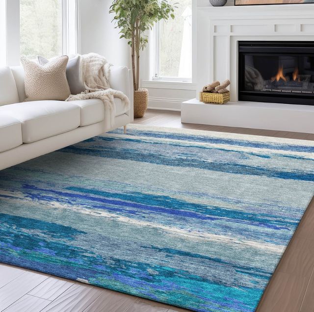 Dalyn™ Rug Company Trevi TV8 Blue 5'x8' Area Rug-4