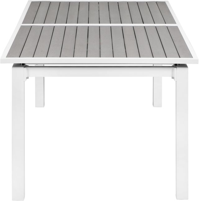 Meridian Furniture Nizuc Grey Polywood Outdoor Patio Extendable Dining Table-2