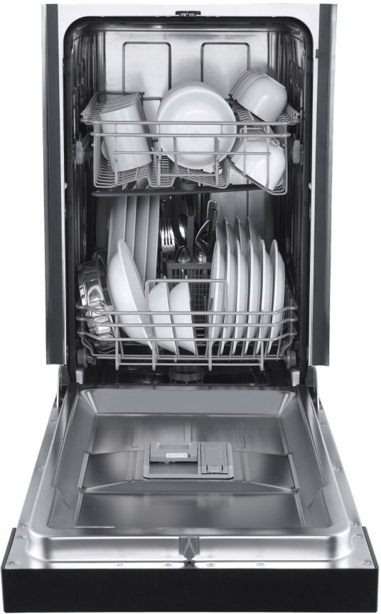 FORNO® Polo 18" Stainless Steel Front Control Built-In Dishwasher-2