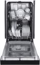 FORNO® Polo 18" Stainless Steel Front Control Built-In Dishwasher-2