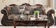 Furniture of America® Jamael 2-Piece Brown/Espresso Sofa and Loveseat-1