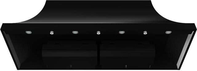 Vent-A-Hood® Designer Series 66" Black Wall Mounted Range Hood-1