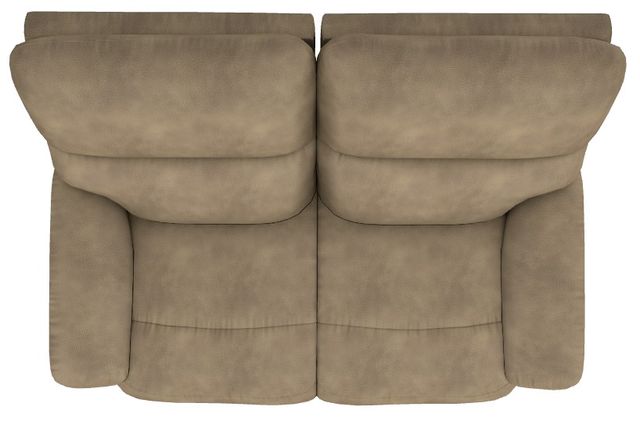 La-Z-Boy® Brooks Mushroom Power Reclining Loveseat with Headrest and Lumbar-4