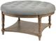 Olliix by Martha Stewart Grey Cedric Accent Ottoman-2