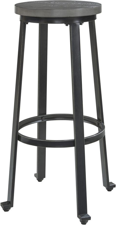 Signature Design by Ashley® Challiman Antique Gray Bar Stool-0