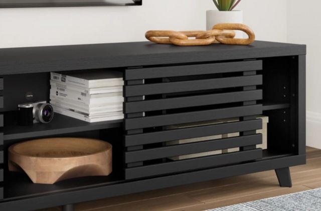 Signature Design by Ashley® Danziar Black 72" TV Stand-5