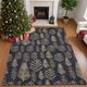 Dalyn™ Rug Company Merry & Bright MY21 Black/Gold 5'x8' Area Rug-5