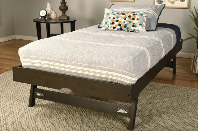 Kodiak Furniture Sloane Graystone Twin Pop Up Trundle Bed-2