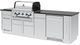 Broil King® Imperial™ S 590iF Stainless Steel Liquid Propane Outdoor Kitchen Kit-2