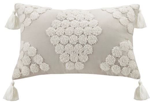 Olliix by Madison Park Doreen 4 Piece White Full/Queen Cotton Comforter Set-2