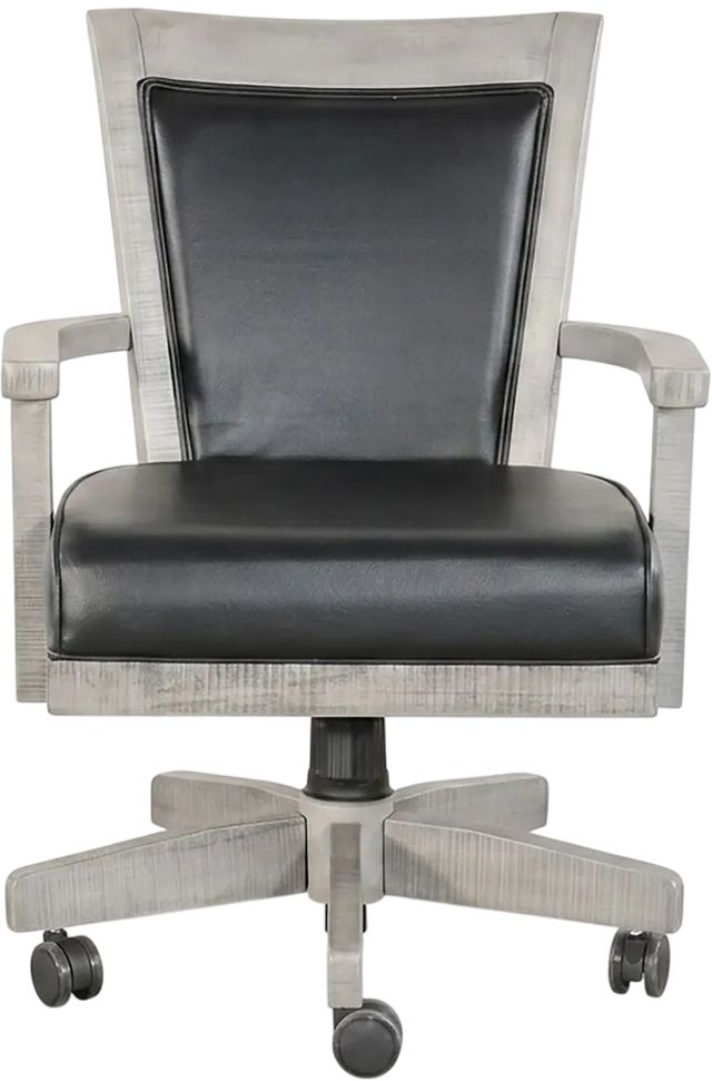 Sunny Designs™ Alpine Gray/Black Game Chair-2